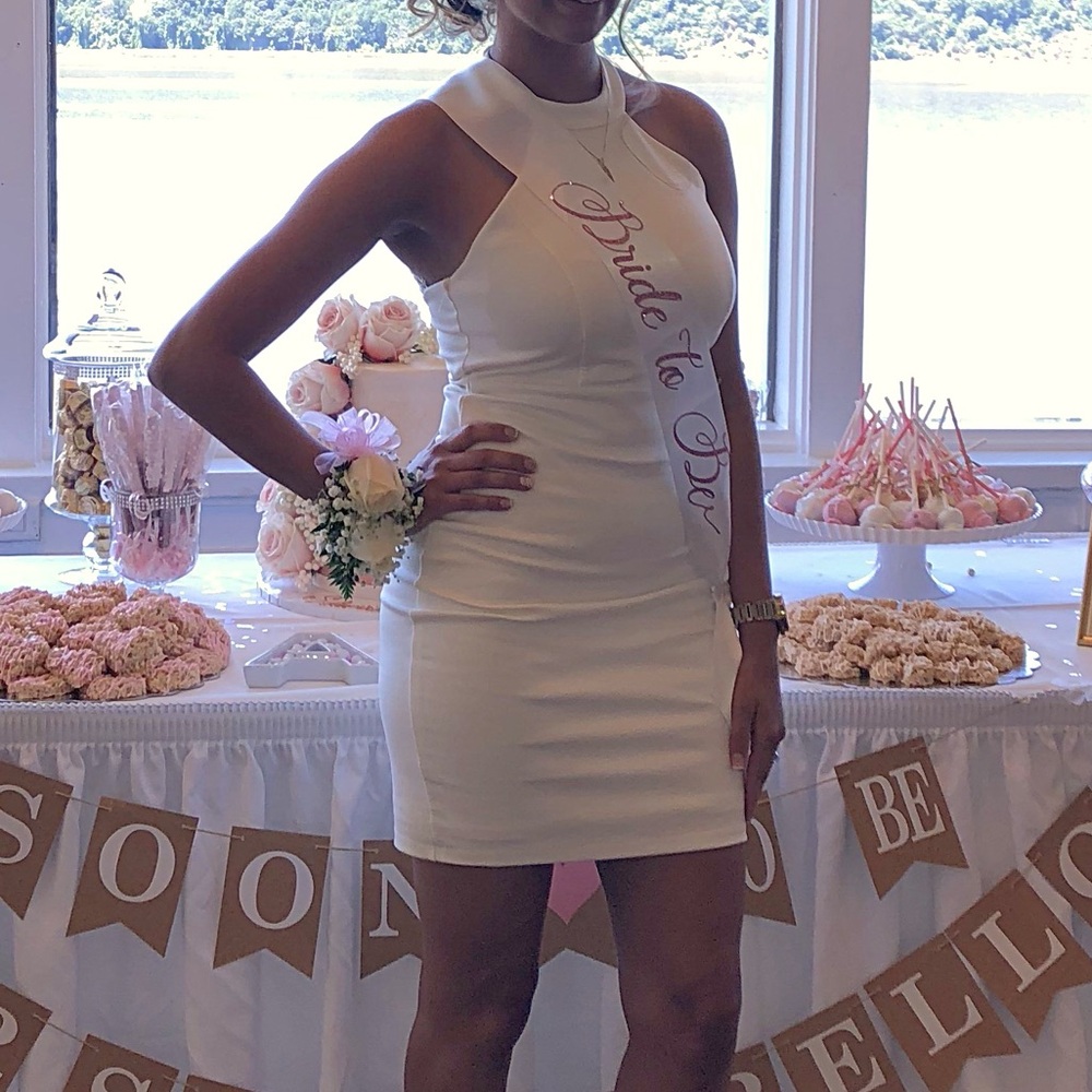 White dress